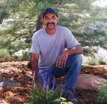 David Foreman for The Garden Nanny planting.